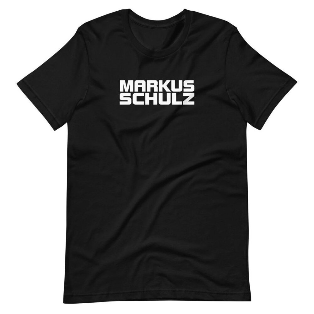 Markus Schulz Logo Tee –Official Merch, Men's Size L